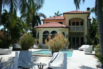Florida House Plan #168-00050 Elevation Photo