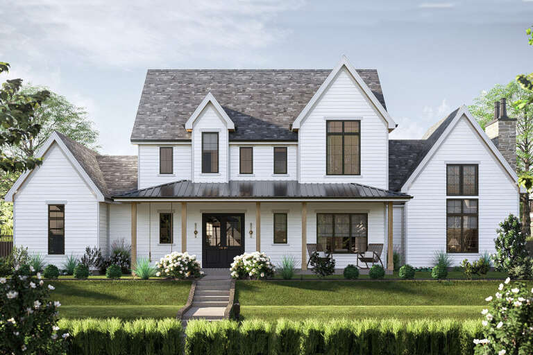 House Plan House Plan #34553 Front Elevation 