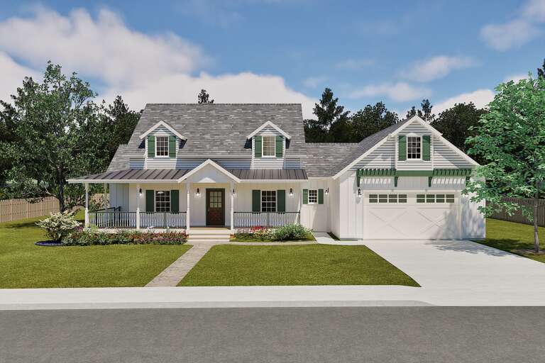 House Plan House Plan #34556 Front Elevation 