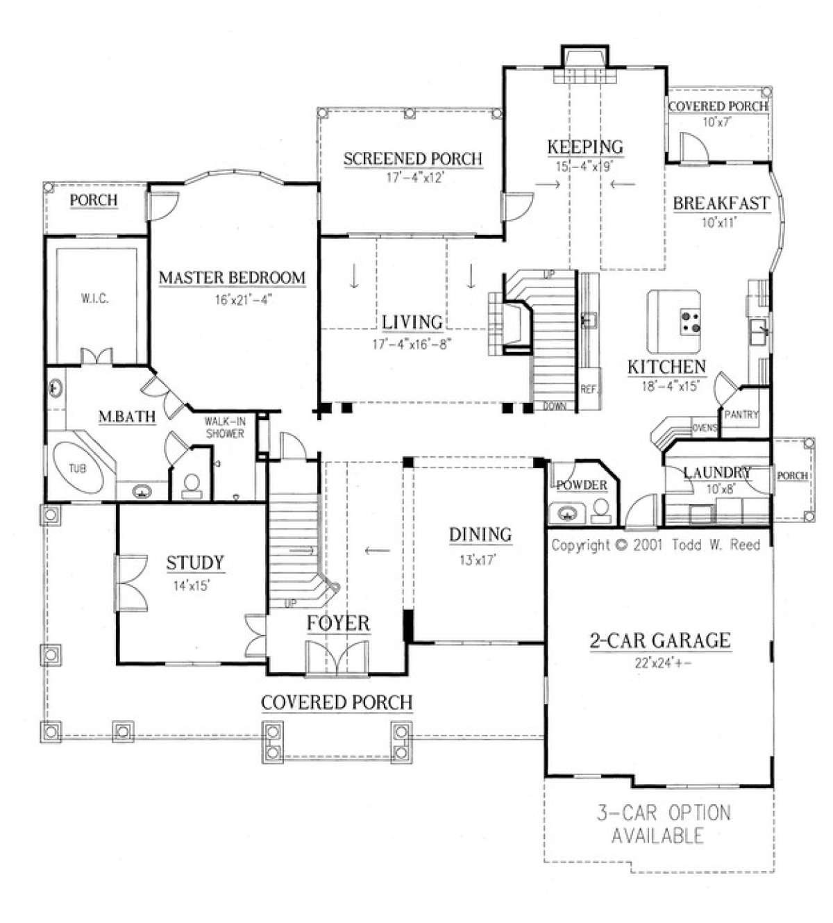 Floorplan 2 for House Plan #286-00006