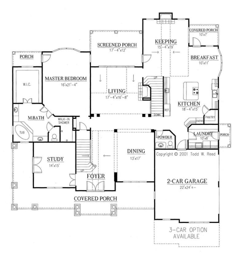 House Plan House Plan #3456 Drawing 2