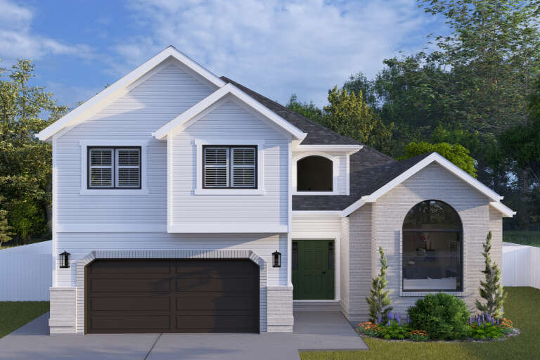 House Plan House Plan #34564 Front Elevation 