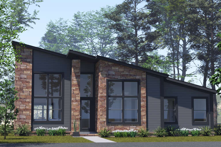 House Plan House Plan #34568 Front Elevation 