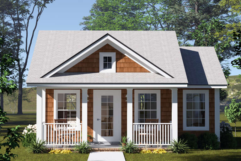 House Plan House Plan #34569 Front Elevation 