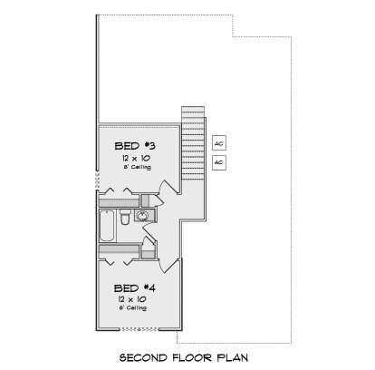 Second Floor for House Plan #4848-00532