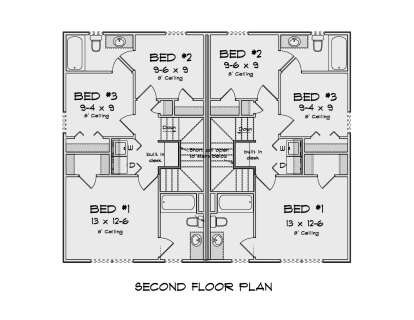 Second Floor for House Plan #4848-00535