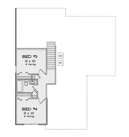 Second Floor for House Plan #4848-00536