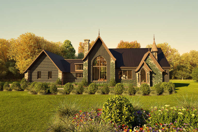 House Plan House Plan #34578 Front Elevation 