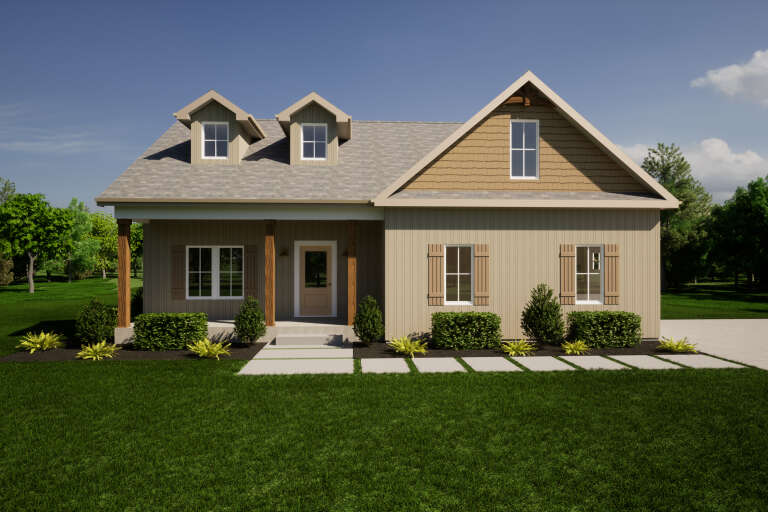 House Plan House Plan #34581 Front Elevation 