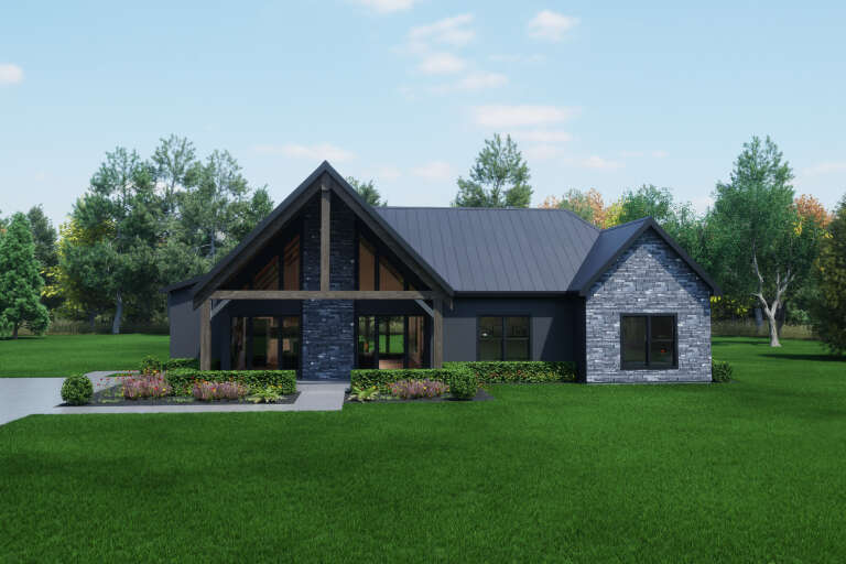 House Plan House Plan #34583 Front Elevation 