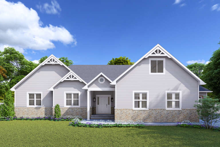 House Plan House Plan #34585 Front Elevation 