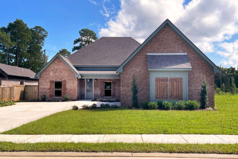 House Plan House Plan #34587 Front Elevation 