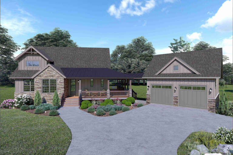 House Plan House Plan #34589 Front Elevation