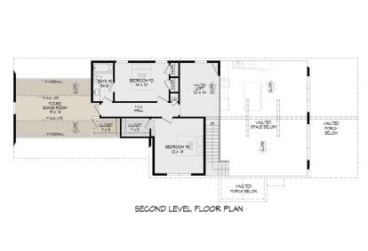 Second Floor for House Plan #940-01377