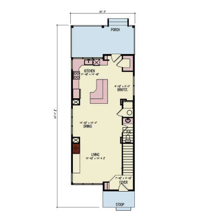 Main Floor  for House Plan #699-00497