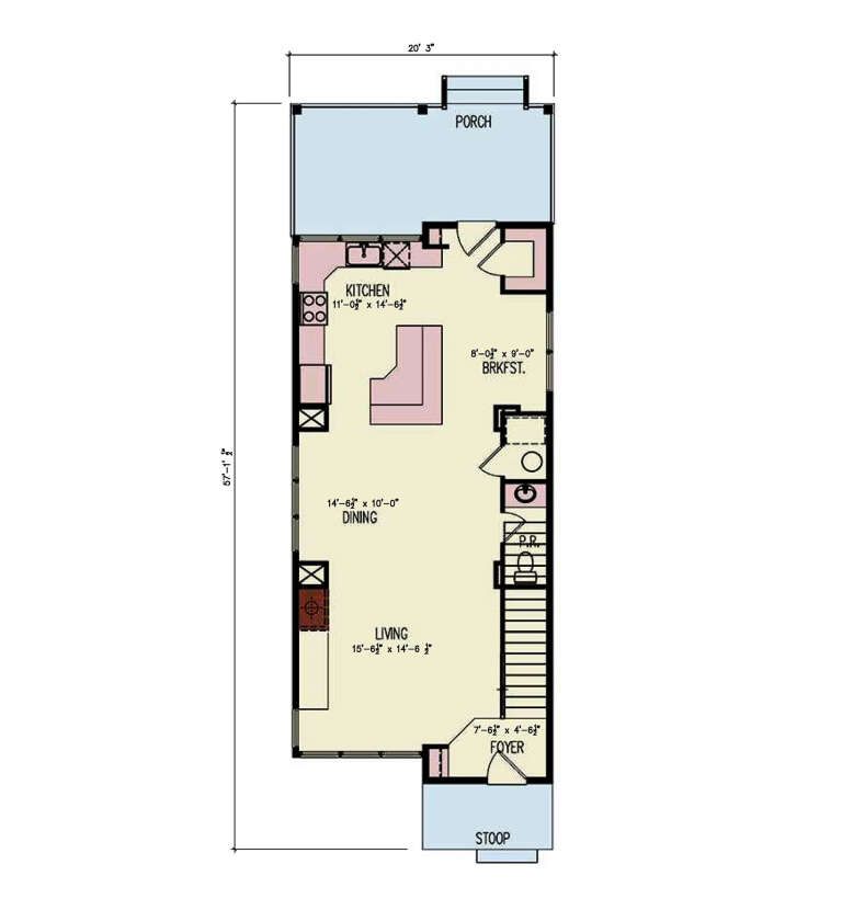 House Plan House Plan #34591 Drawing 1