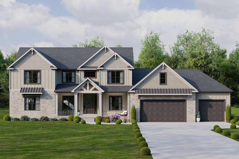 House Plan House Plan #34594 Front Elevation