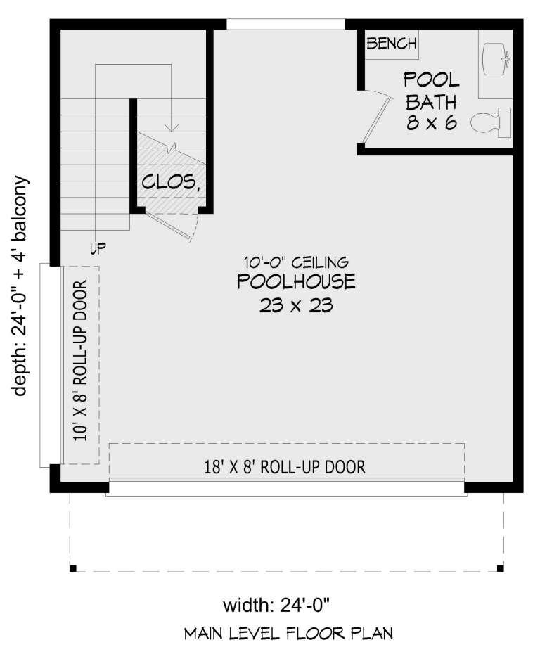 House Plan House Plan #34595 Drawing 1