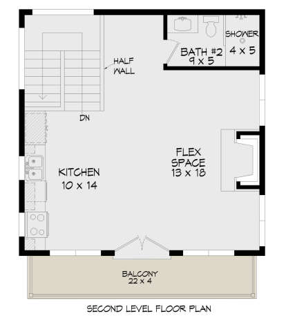 Second Floor for House Plan #940-01379
