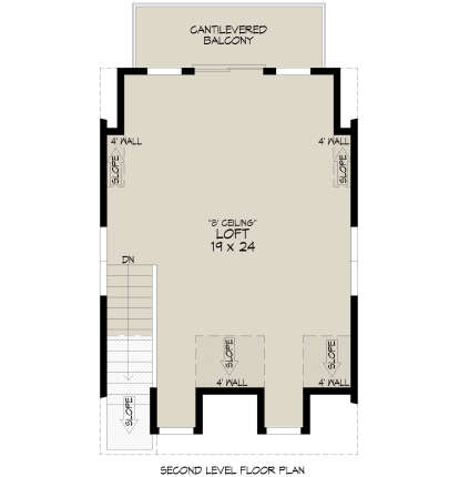 Second Floor for House Plan #940-01382