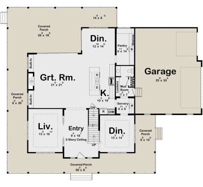 Main Floor for House Plan #963-01210