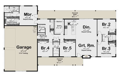 Main Floor for House Plan #963-01211