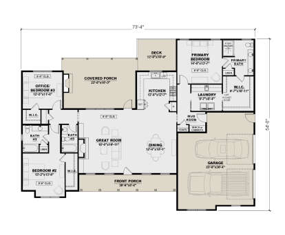 Main Floor for House Plan #7568-00053