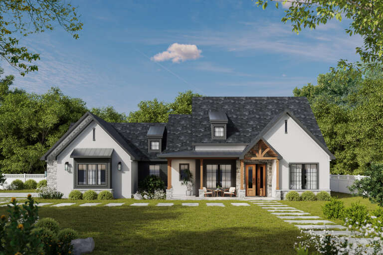 House Plan House Plan #34607 Front Elevation 