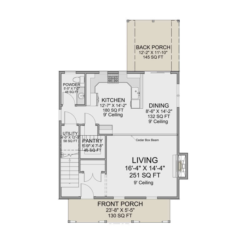 House Plan House Plan #34613 Drawing 1