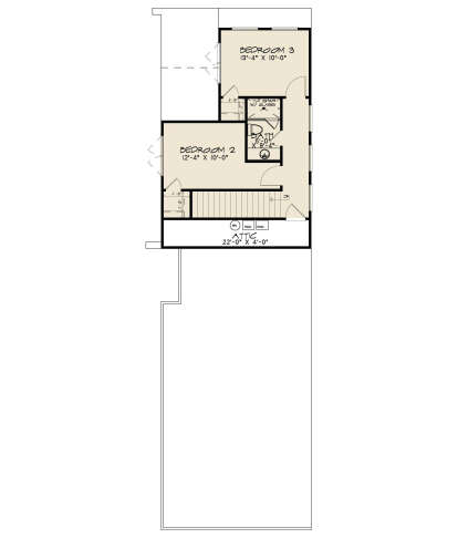 Second Floor for House Plan #8318-00443