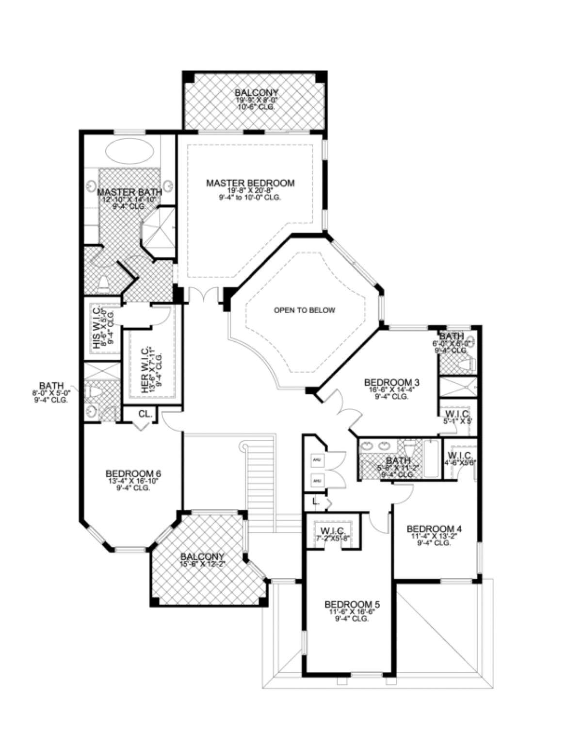 Floorplan 2 for House Plan #168-00055