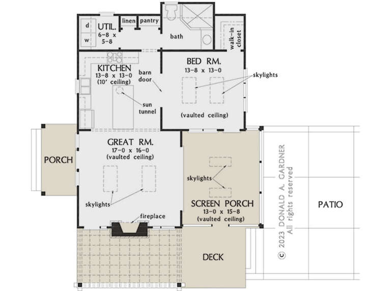 House Plan House Plan #34622 Drawing 1