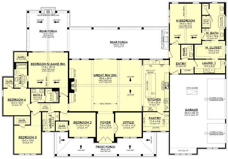 House Plan House Plan #34633 Drawing 1