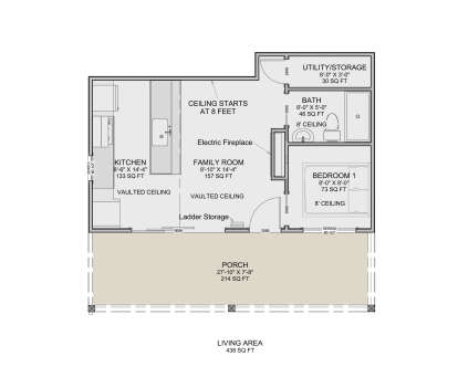 Main Floor for House Plan #7112-00034