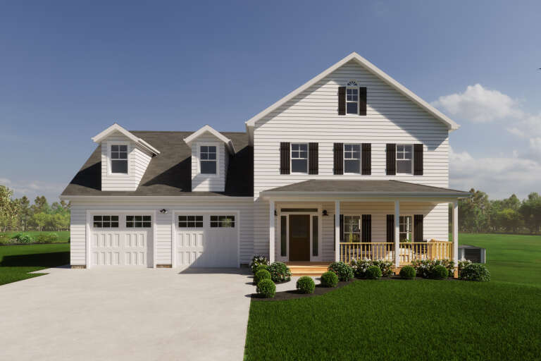 House Plan House Plan #34635 Front Elevation 