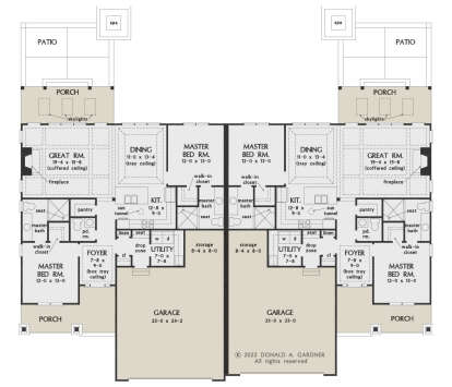 Main Floor for House Plan #2865-00430