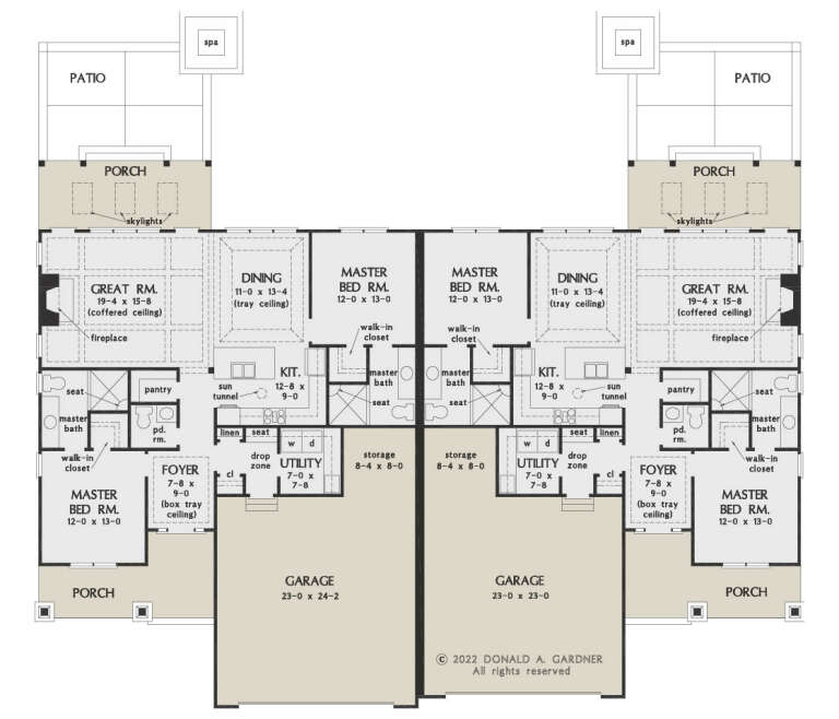 House Plan House Plan #34637 Drawing 1