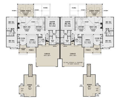 Main Floor for House Plan #2865-00431