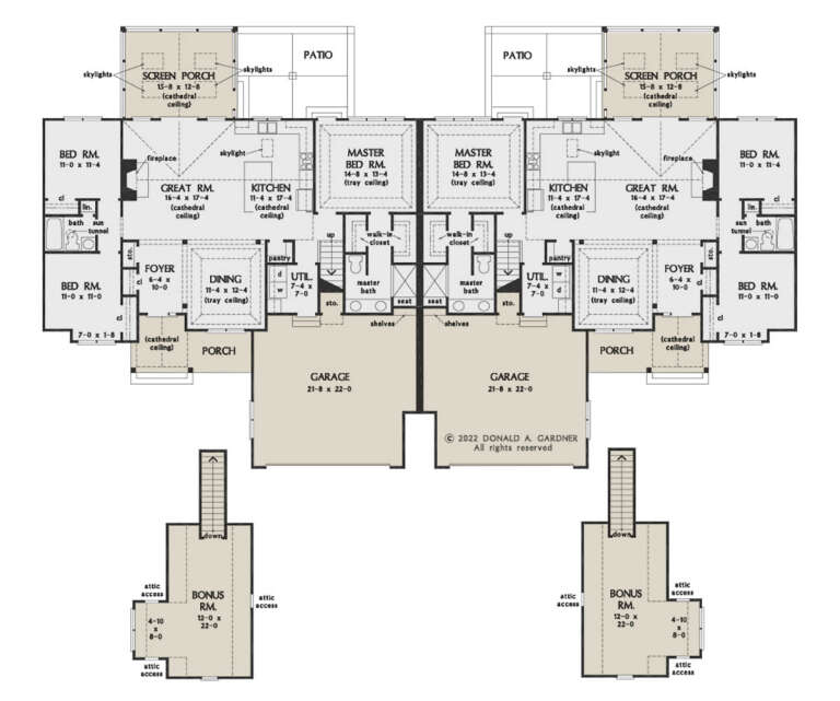 House Plan House Plan #34638 Drawing 1