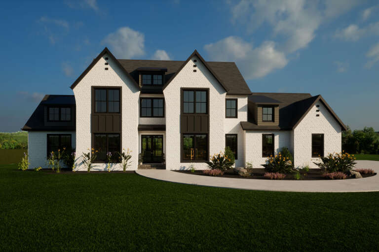 House Plan House Plan #34639 Front Elevation 