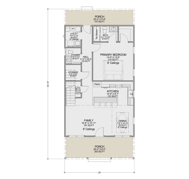 House Plan House Plan #34642 Drawing 1