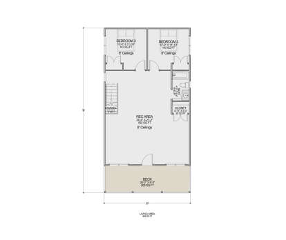 Second Floor for House Plan #7112-00037