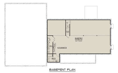 Basement for House Plan #5032-00404