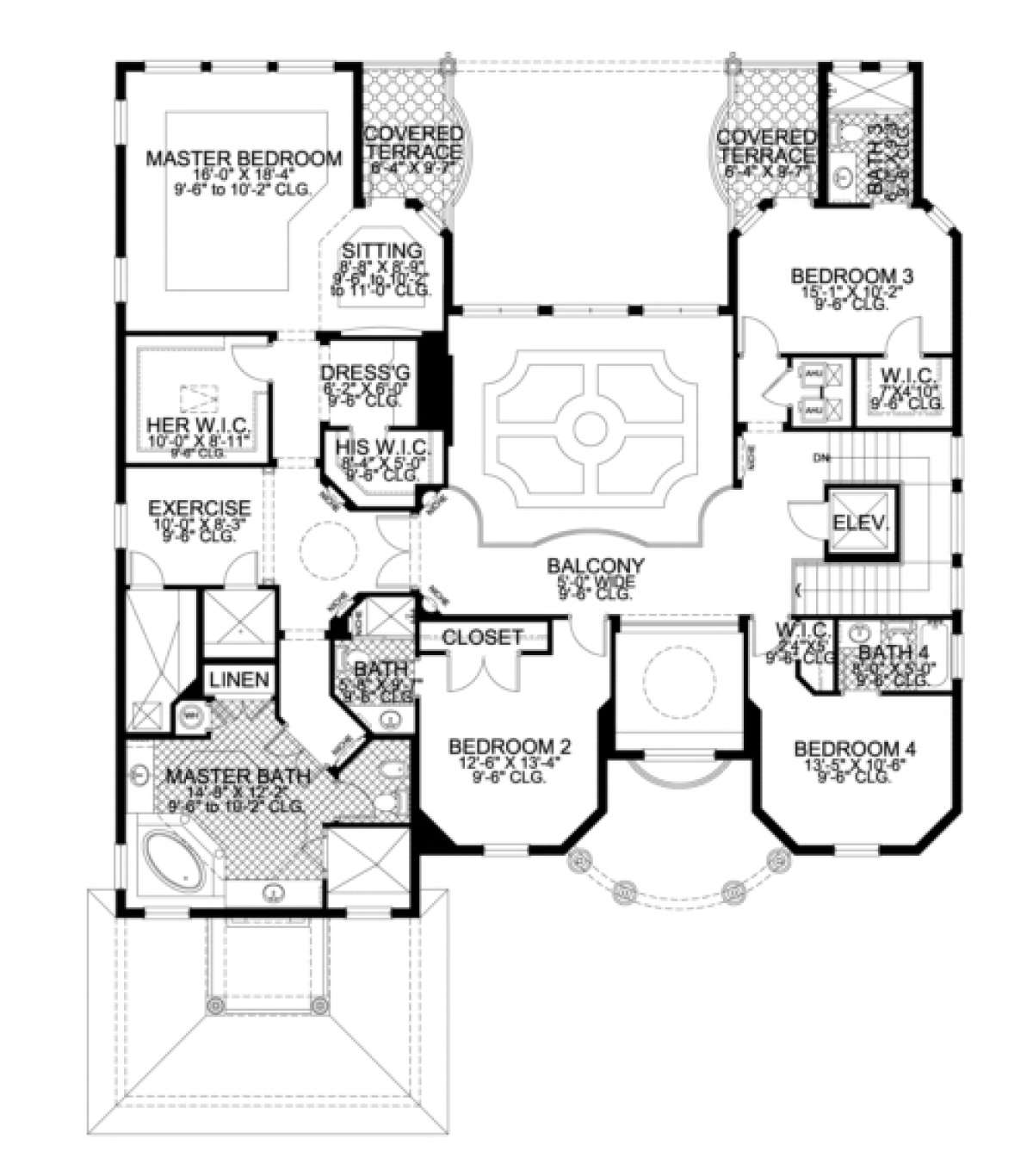 Floorplan 2 for House Plan #168-00057