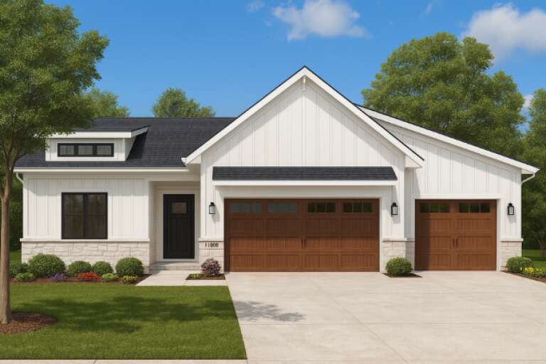 House Plan House Plan #34652 Front Elevation 