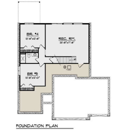 Basement for House Plan #1020-00415