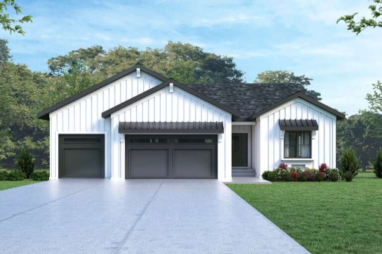 House Plan House Plan #34654 Front Elevation 