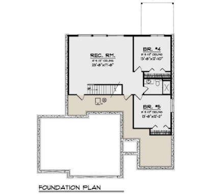 Basement for House Plan #1020-00417
