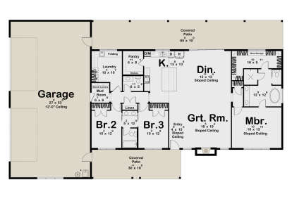 Main Floor for House Plan #963-01217