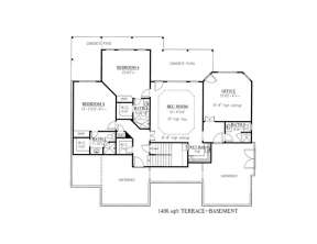 Floorplan 1 for House Plan #286-00009